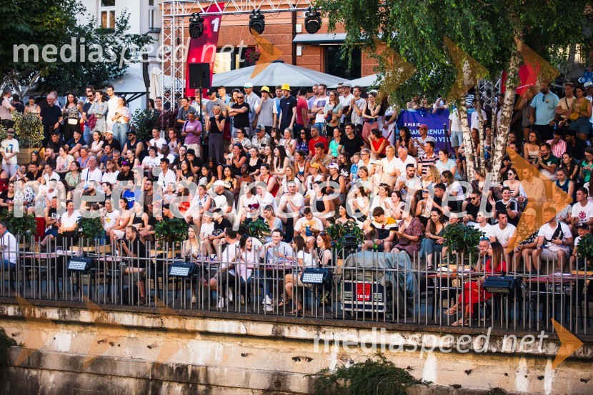 Odbojkarski spektakel na Ljubljanici