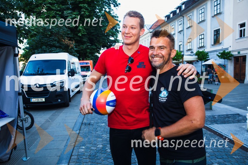 Odbojkarski spektakel na Ljubljanici