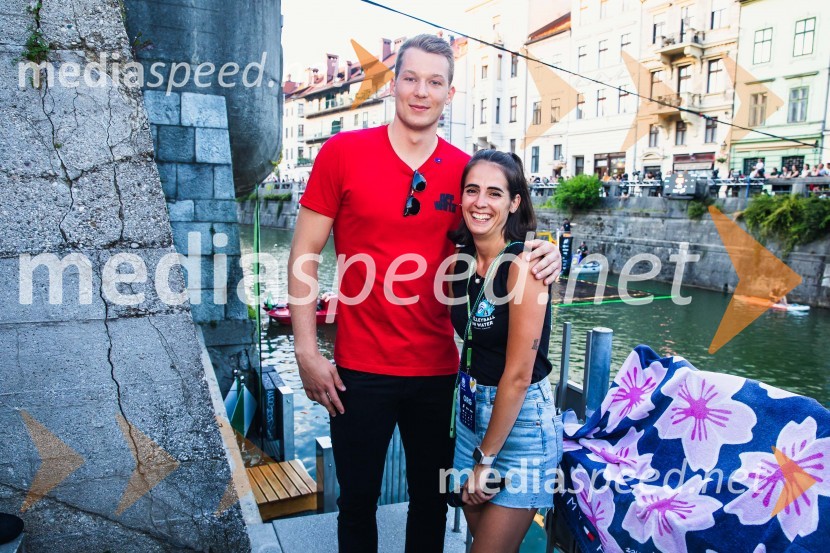 Odbojkarski spektakel na Ljubljanici