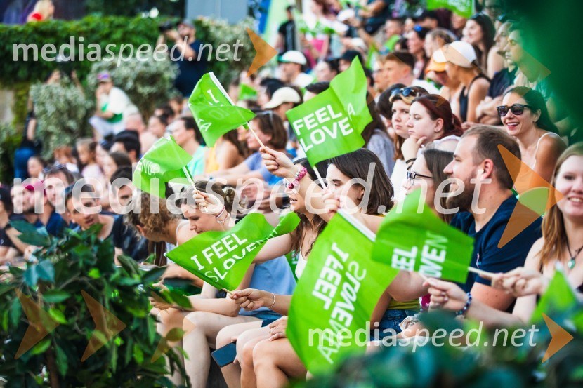 Odbojkarski spektakel na Ljubljanici