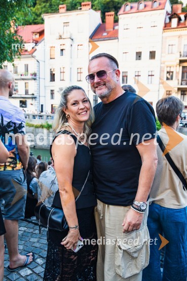 Odbojkarski spektakel na Ljubljanici