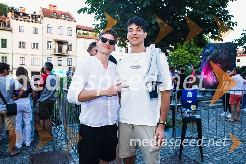 Odbojkarski spektakel na Ljubljanici