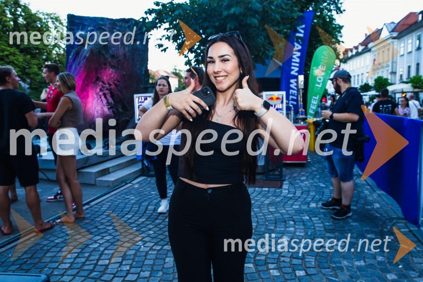 Odbojkarski spektakel na Ljubljanici