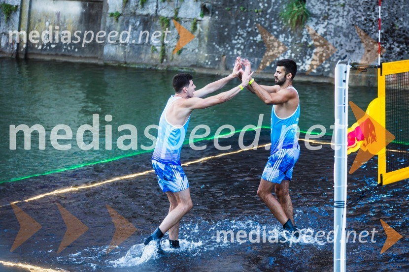 Odbojkarski spektakel na Ljubljanici