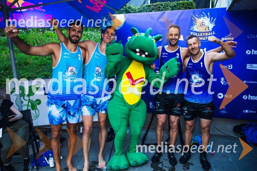 Odbojkarski spektakel na Ljubljanici