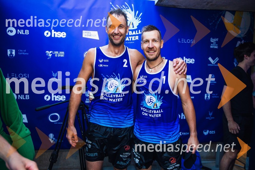 Odbojkarski spektakel na Ljubljanici