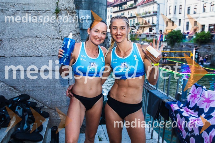 Odbojkarski spektakel na Ljubljanici