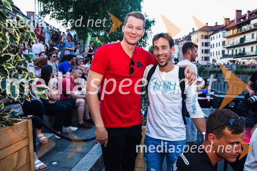 Odbojkarski spektakel na Ljubljanici
