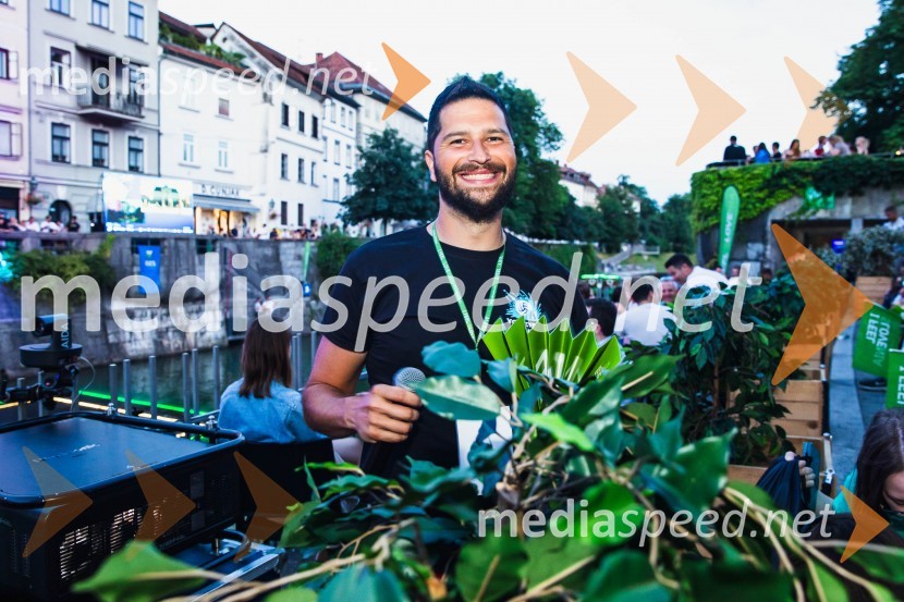 Odbojkarski spektakel na Ljubljanici