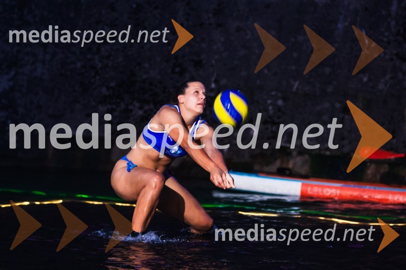 Odbojkarski spektakel na Ljubljanici