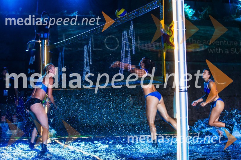 Odbojkarski spektakel na Ljubljanici