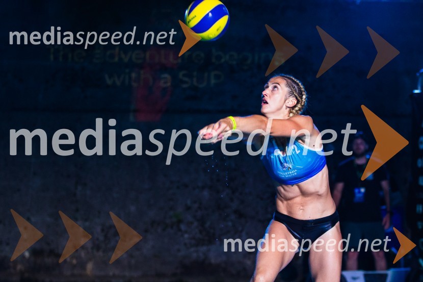 Odbojkarski spektakel na Ljubljanici