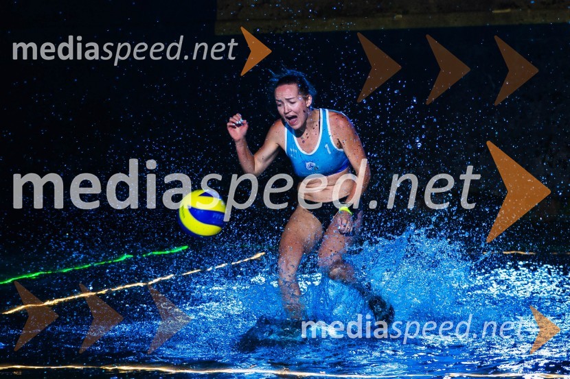 Odbojkarski spektakel na Ljubljanici