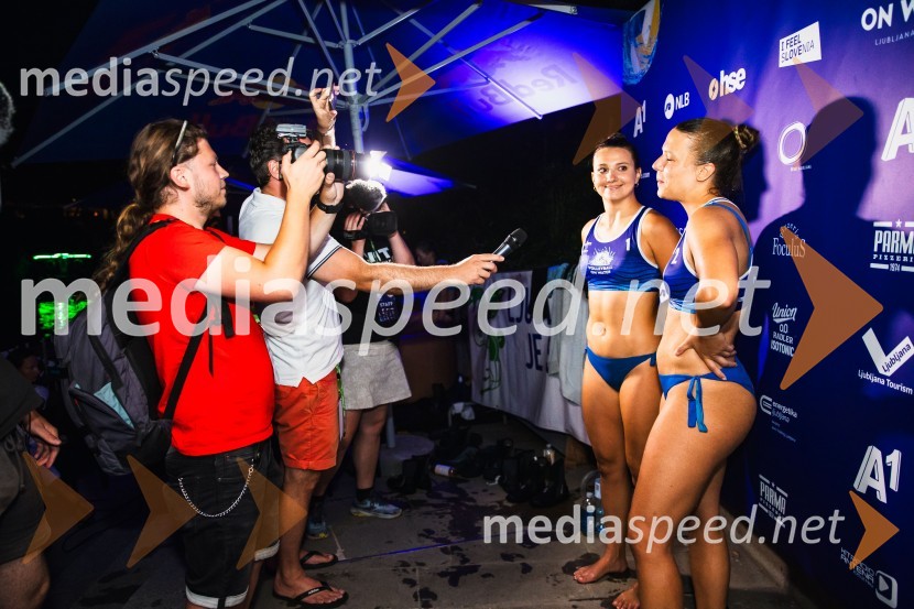 Odbojkarski spektakel na Ljubljanici