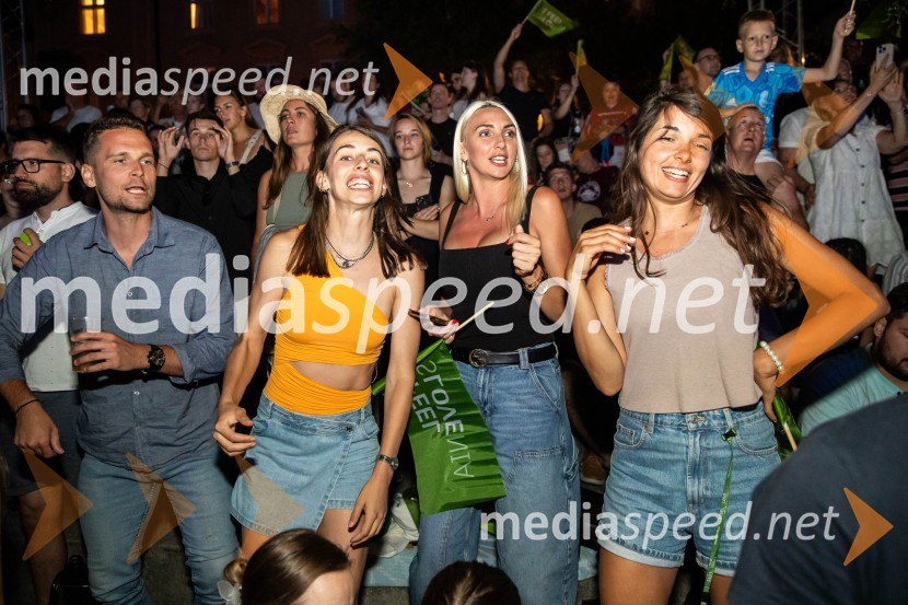 Odbojkarski spektakel na Ljubljanici