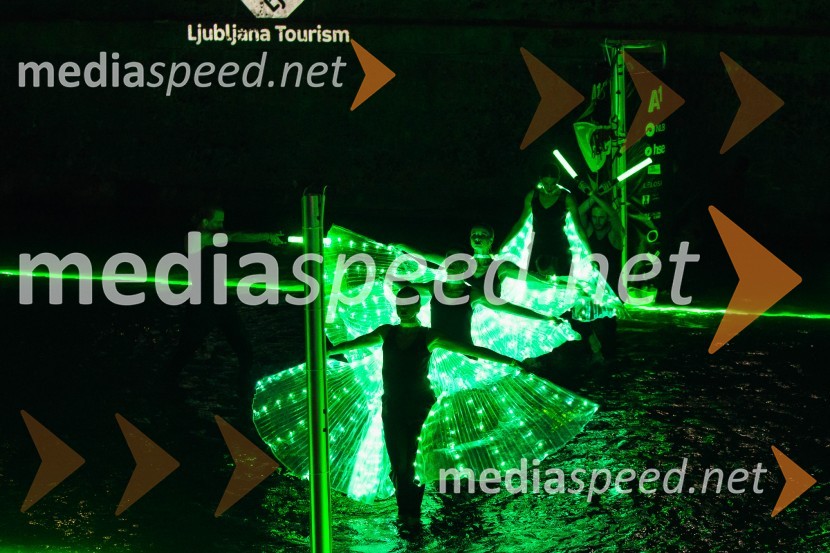 Odbojkarski spektakel na Ljubljanici