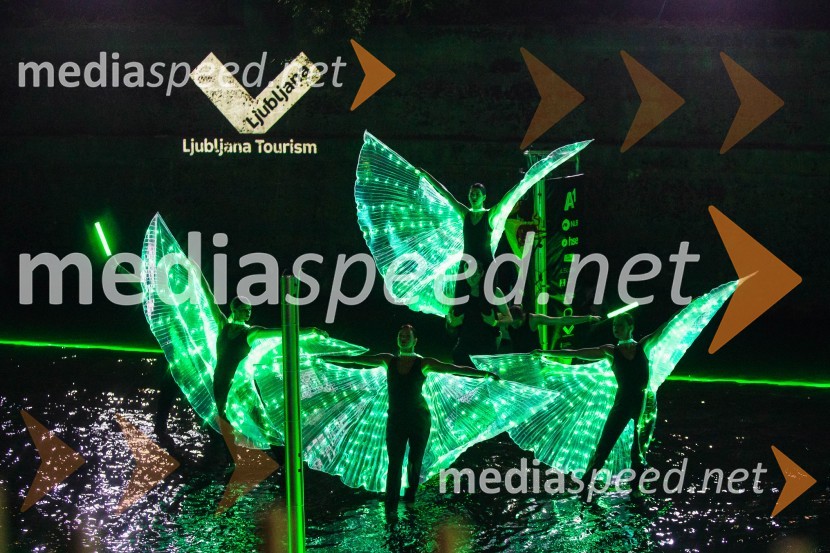 Odbojkarski spektakel na Ljubljanici