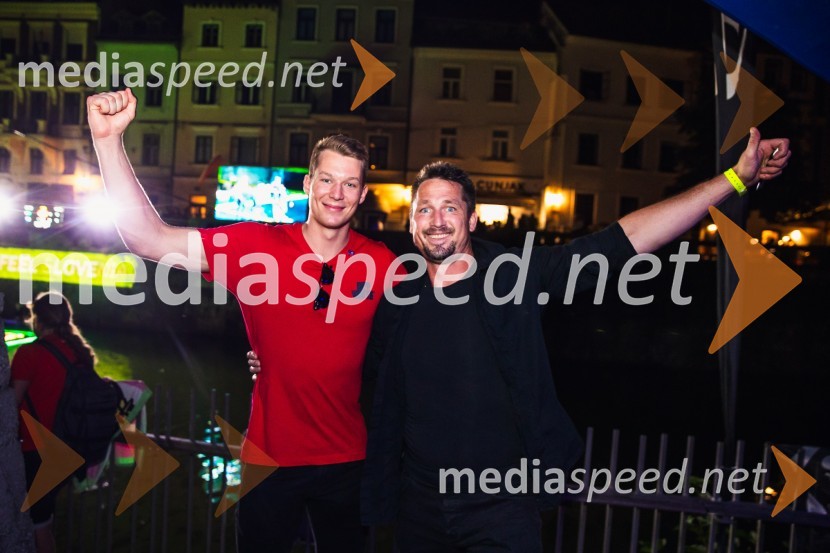 Odbojkarski spektakel na Ljubljanici