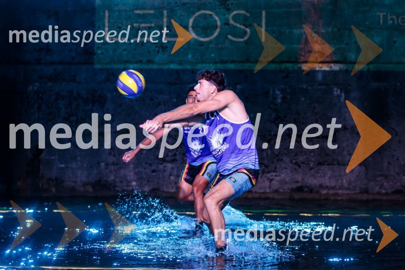 Odbojkarski spektakel na Ljubljanici