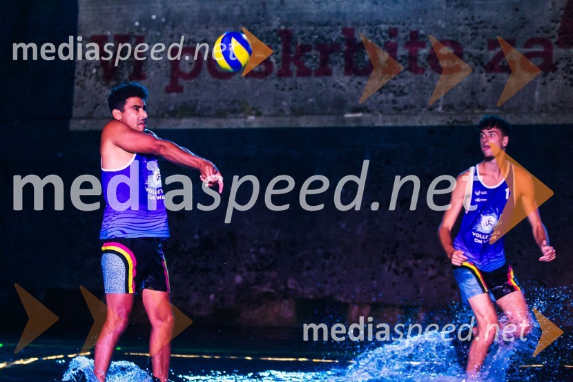 Odbojkarski spektakel na Ljubljanici