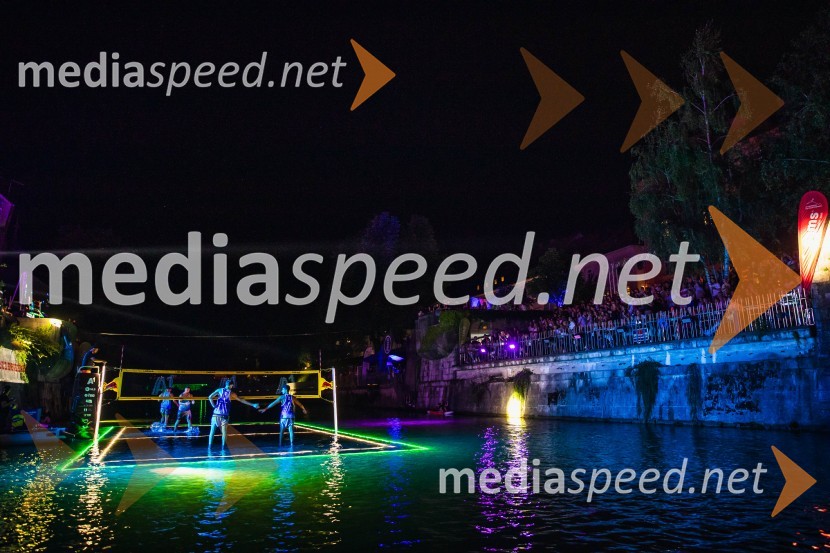 Odbojkarski spektakel na Ljubljanici