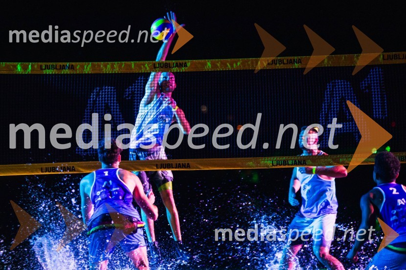 Odbojkarski spektakel na Ljubljanici