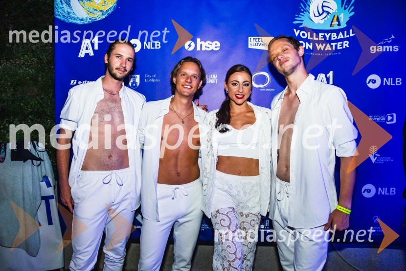 Odbojkarski spektakel na Ljubljanici