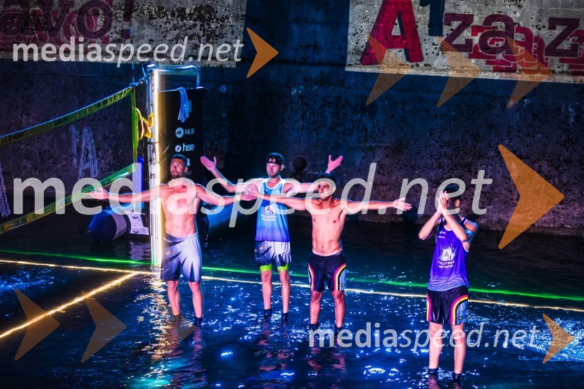 Odbojkarski spektakel na Ljubljanici