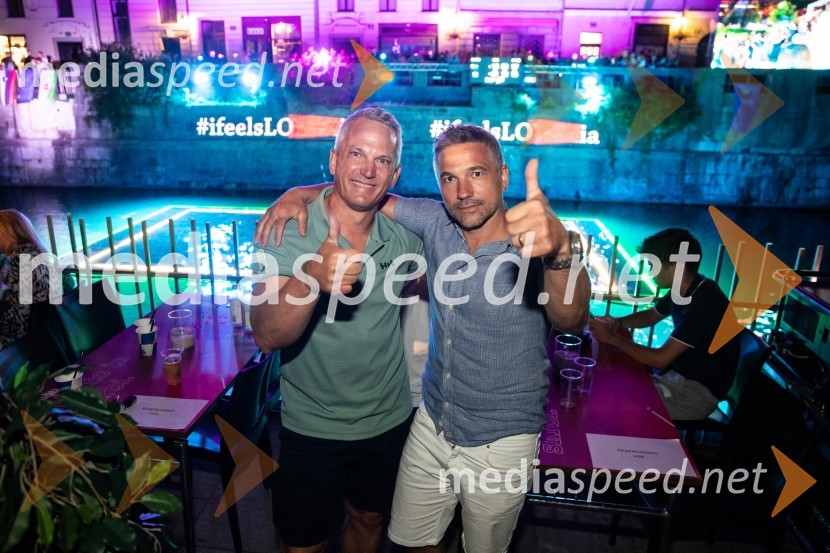 Odbojkarski spektakel na Ljubljanici