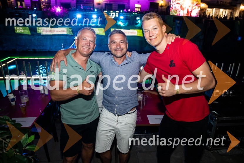 Odbojkarski spektakel na Ljubljanici