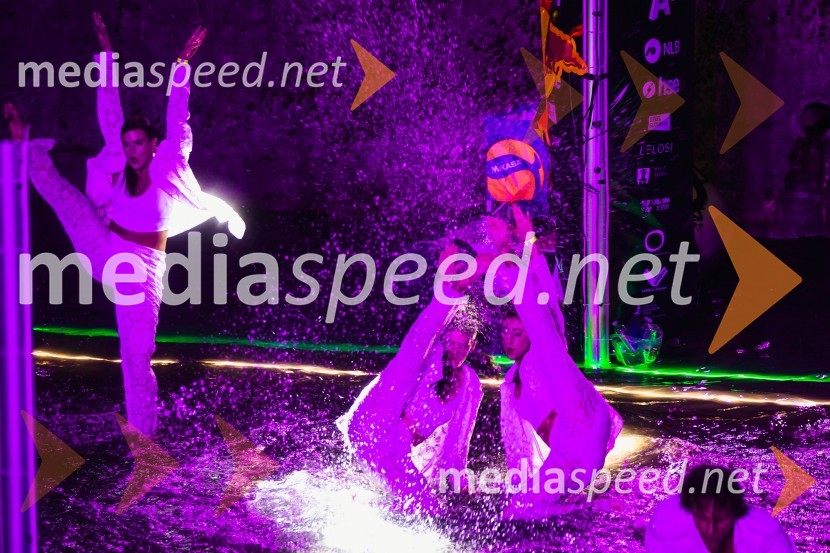 Odbojkarski spektakel na Ljubljanici