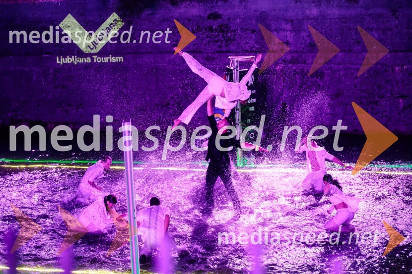 Odbojkarski spektakel na Ljubljanici