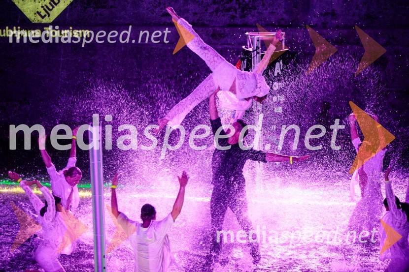 Odbojkarski spektakel na Ljubljanici