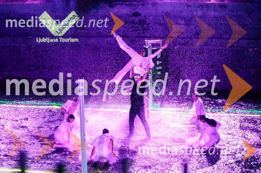 Odbojkarski spektakel na Ljubljanici