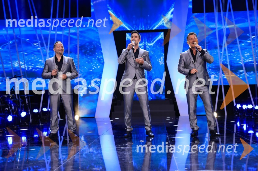  Aljaž  Farasin, Trio Vivere;  Rok  Ferenčak, Trio Vivere;  Matjaž  Robavs, Trio VivereZmagovalec 43. festivala Melodij morja in sonca je Žan Videc