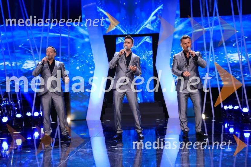  Aljaž  Farasin, Trio Vivere;  Rok  Ferenčak, Trio Vivere;  Matjaž  Robavs, Trio VivereZmagovalec 43. festivala Melodij morja in sonca je Žan Videc