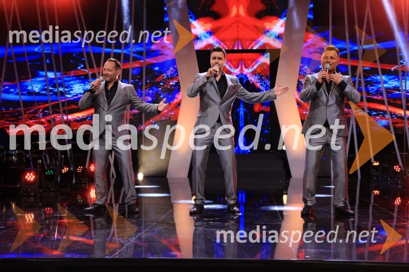  Aljaž  Farasin, Trio Vivere;  Rok  Ferenčak, Trio Vivere;  Matjaž  Robavs, Trio VivereZmagovalec 43. festivala Melodij morja in sonca je Žan Videc