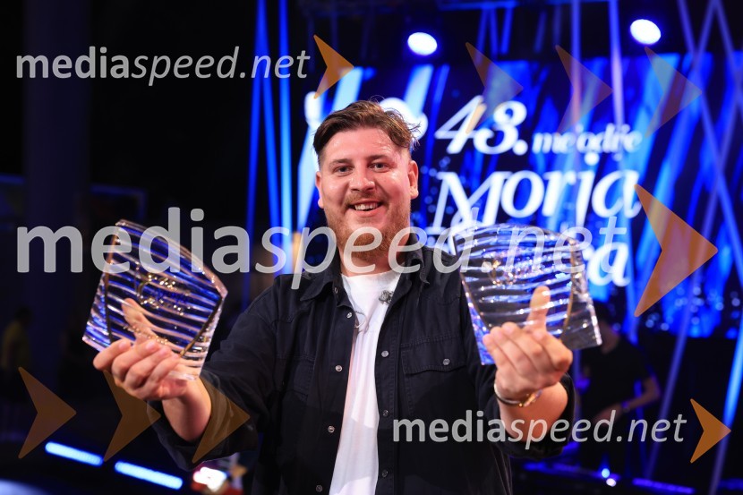  Žan  Videc, glasbenikZmagovalec 43. festivala Melodij morja in sonca je Žan Videc