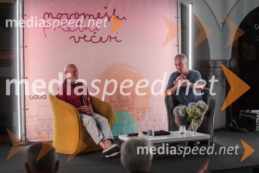  Miroslav Cerar, nekdanji gimnastičar, nekdanji predsednik Odbora za podeljevanje Bloudkovih priznanj;  Igor Evgen Bergant, novinar in TV voditeljV Novem mestu obeležili 100. obletnico prvih Štukljevih medalj na olimpijskih igrah