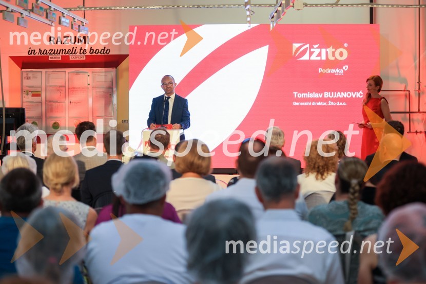  Tomislav  Bujanović, generalni direktor ŽitoOtvoritev prenovljene Žitove pekarne Maribor
