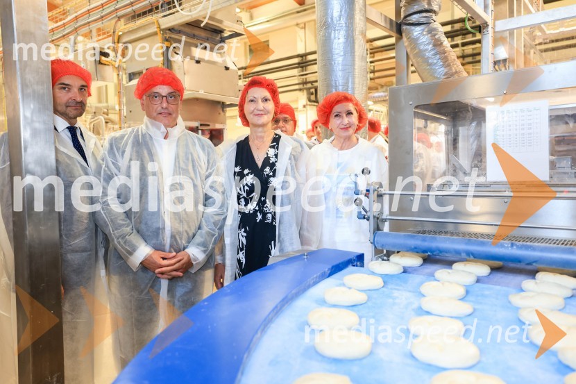  Tomislav  Bujanović, generalni direktor Žito;  Matjaž Han, minister za gospodarstvo, turizem in šport;  Martina  Dalić, predsednica uprave Podravka;  ... Otvoritev prenovljene Žitove pekarne Maribor