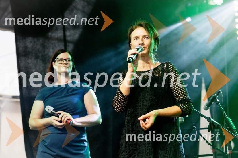  Nina  Pader Topole, vodja marketinga Thermana Laško;  Mojca Leskovar, direktorica Thermana LaškoDan Laščanov, Pivo in Cvetje 2024