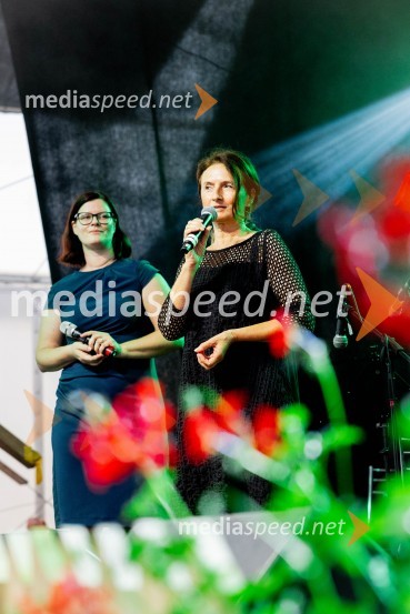  Nina  Pader Topole, vodja marketinga Thermana Laško;  Mojca Leskovar, direktorica Thermana LaškoDan Laščanov, Pivo in Cvetje 2024