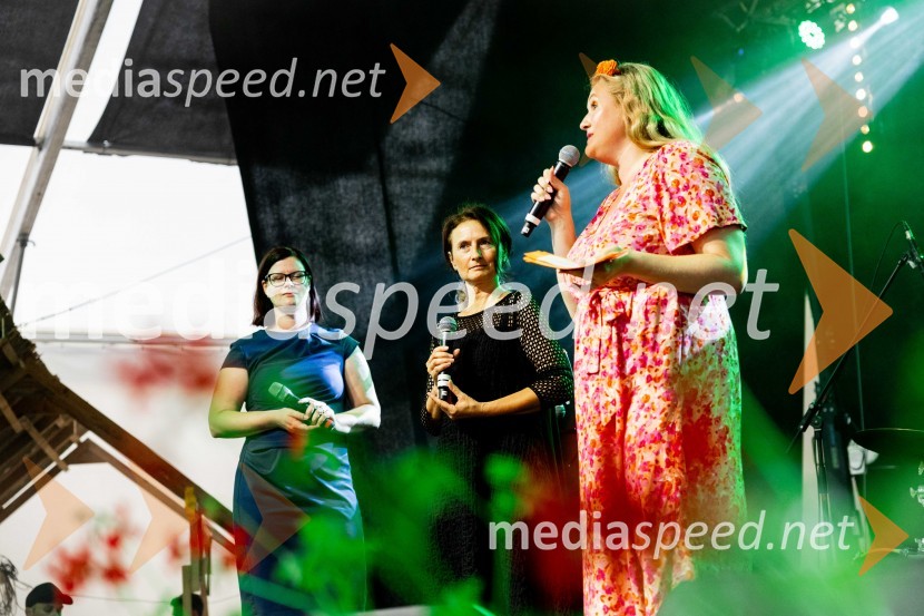  Nina  Pader Topole, vodja marketinga Thermana Laško;  Mojca Leskovar, direktorica Thermana Laško;  ... Dan Laščanov, Pivo in Cvetje 2024