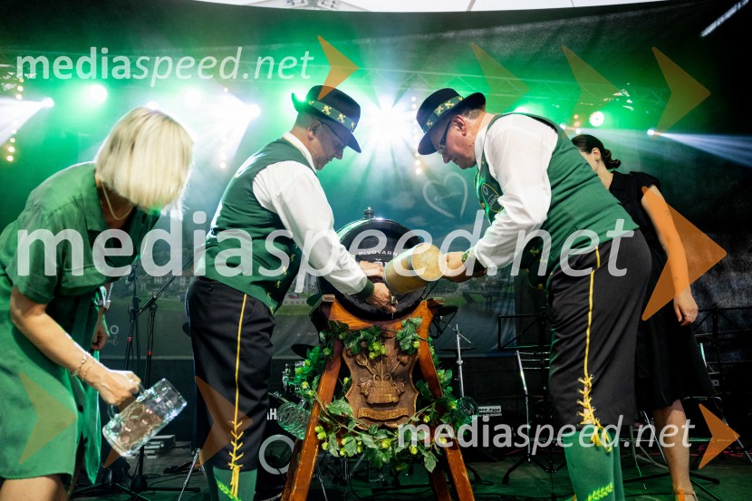  Marta Bulhak, direktorica Pivovarna Laško Union;  ... ;  ... Dan Laščanov, Pivo in Cvetje 2024