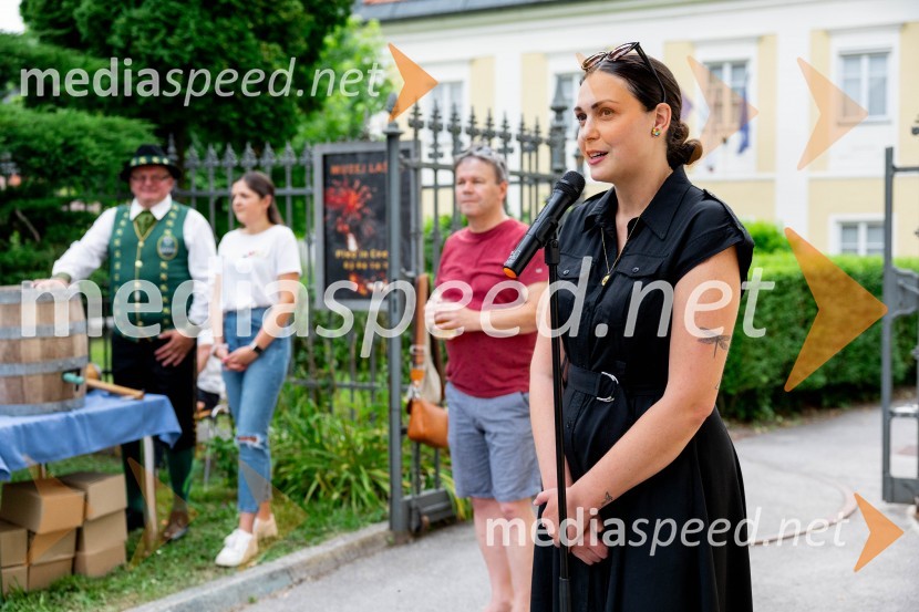  Tina Belej, vodja trajnosti in korporativne vključenosti Pivovarna Laško UnionDan Laščanov, Pivo in Cvetje 2024