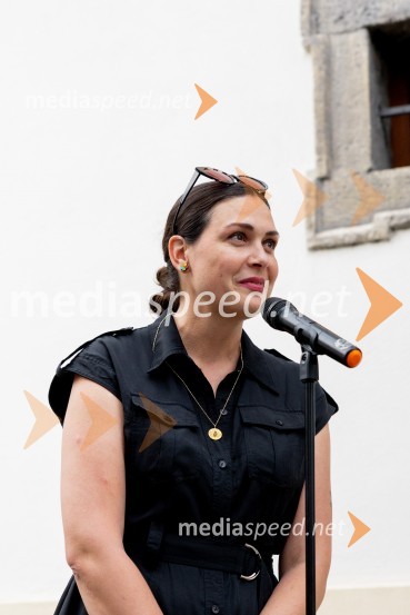  Tina Belej, vodja trajnosti in korporativne vključenosti Pivovarna Laško UnionDan Laščanov, Pivo in Cvetje 2024