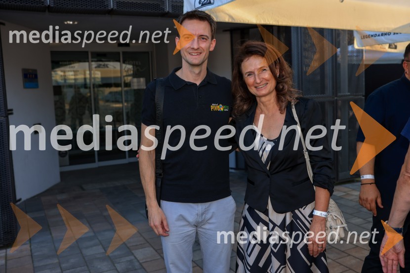  Marko Šantej, župan, Občina Laško;  Mojca Leskovar, direktorica Thermana Laško59. festival Pivo in cvetje Laško, otvoritev festivala