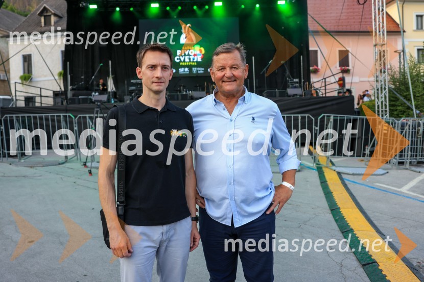  Marko Šantej, župan, Občina Laško; dr. Aleksander Jevšek, minister za kohezijo in regionalni razvoj59. festival Pivo in cvetje Laško, otvoritev festivala
