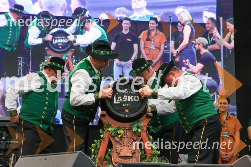 59. festival Pivo in cvetje Laško, otvoritev festivala